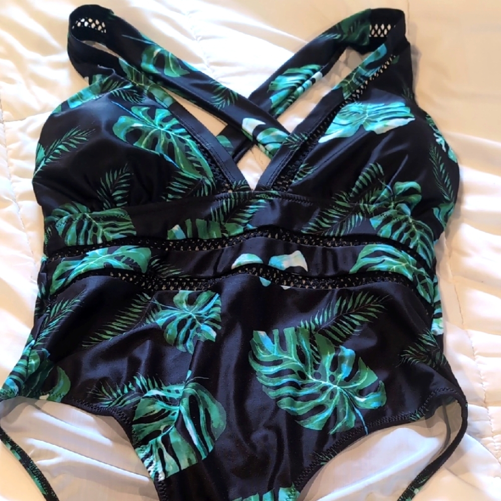 Tropical Leaf  Swimwear